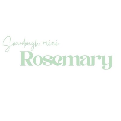Mini Sourdough Loaf - Rosemary