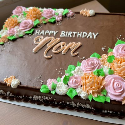 1/4 Sheet Cake