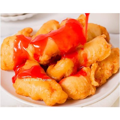 Sweet And Sour Chicken With Sticky Rice