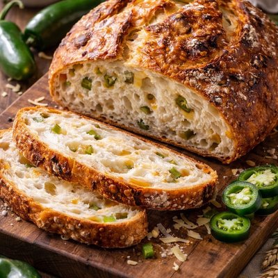 Jalapeño Cheese Sourdough 