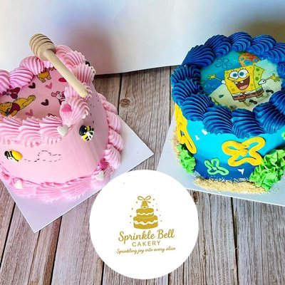 Mini Personal Cake  (Round, Star, or Heart-Shaped)