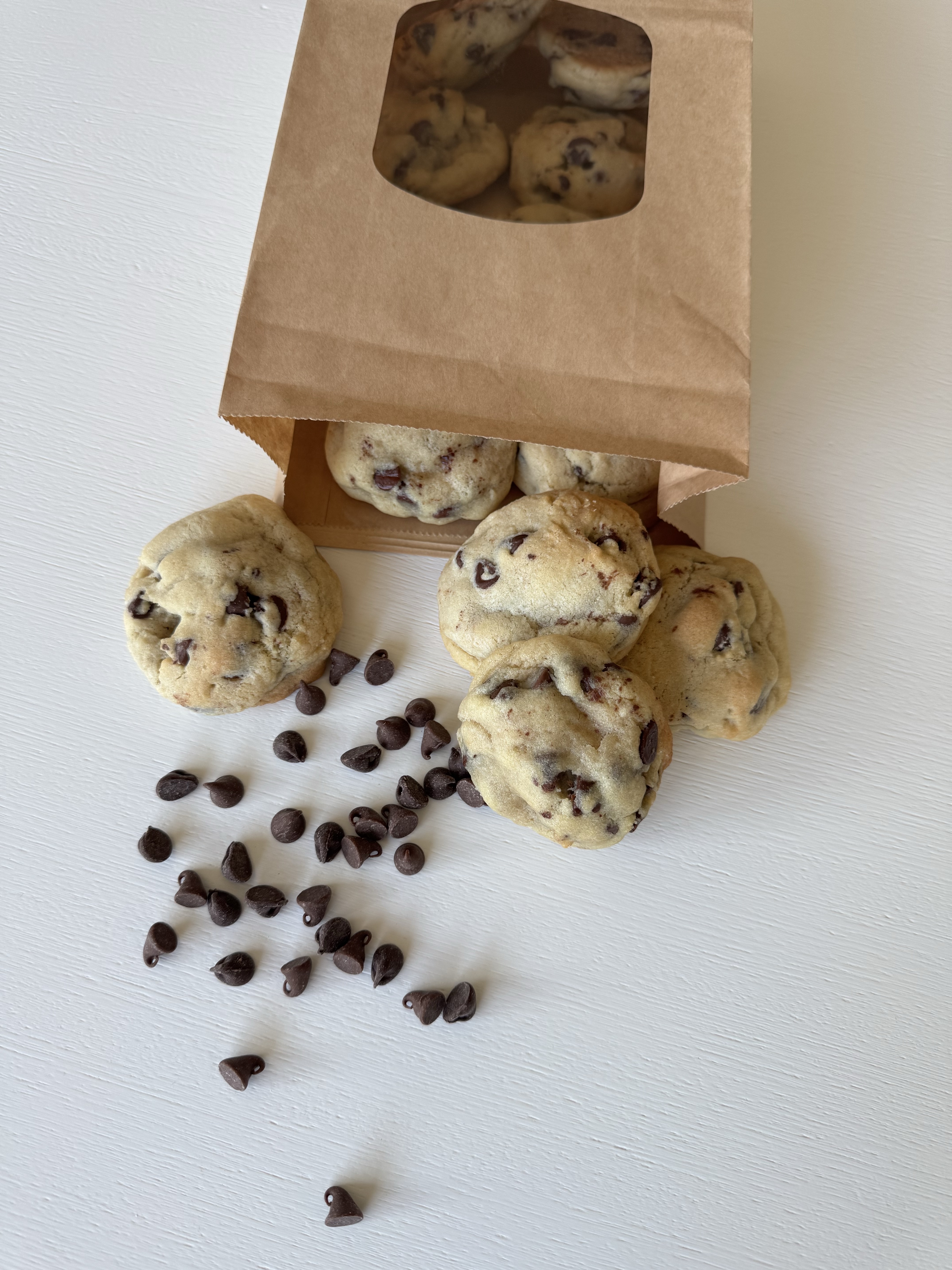 Chocolate Chip Cookies( 1/2 Dozen)