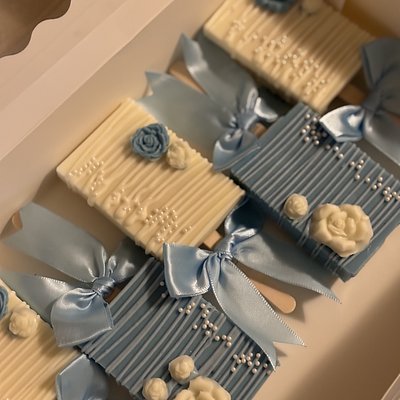 Chocolate Dipped Rice Krispies 
