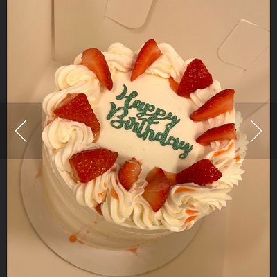 Strawberry Shortcake Cake