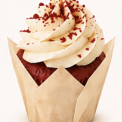 Classic Red Velvet Cupcake