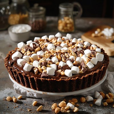 Rocky Road Pie 9” In 