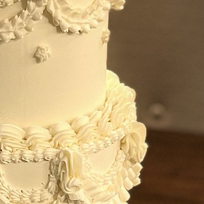 Wedding Cake - 8” and 10” Two Tier