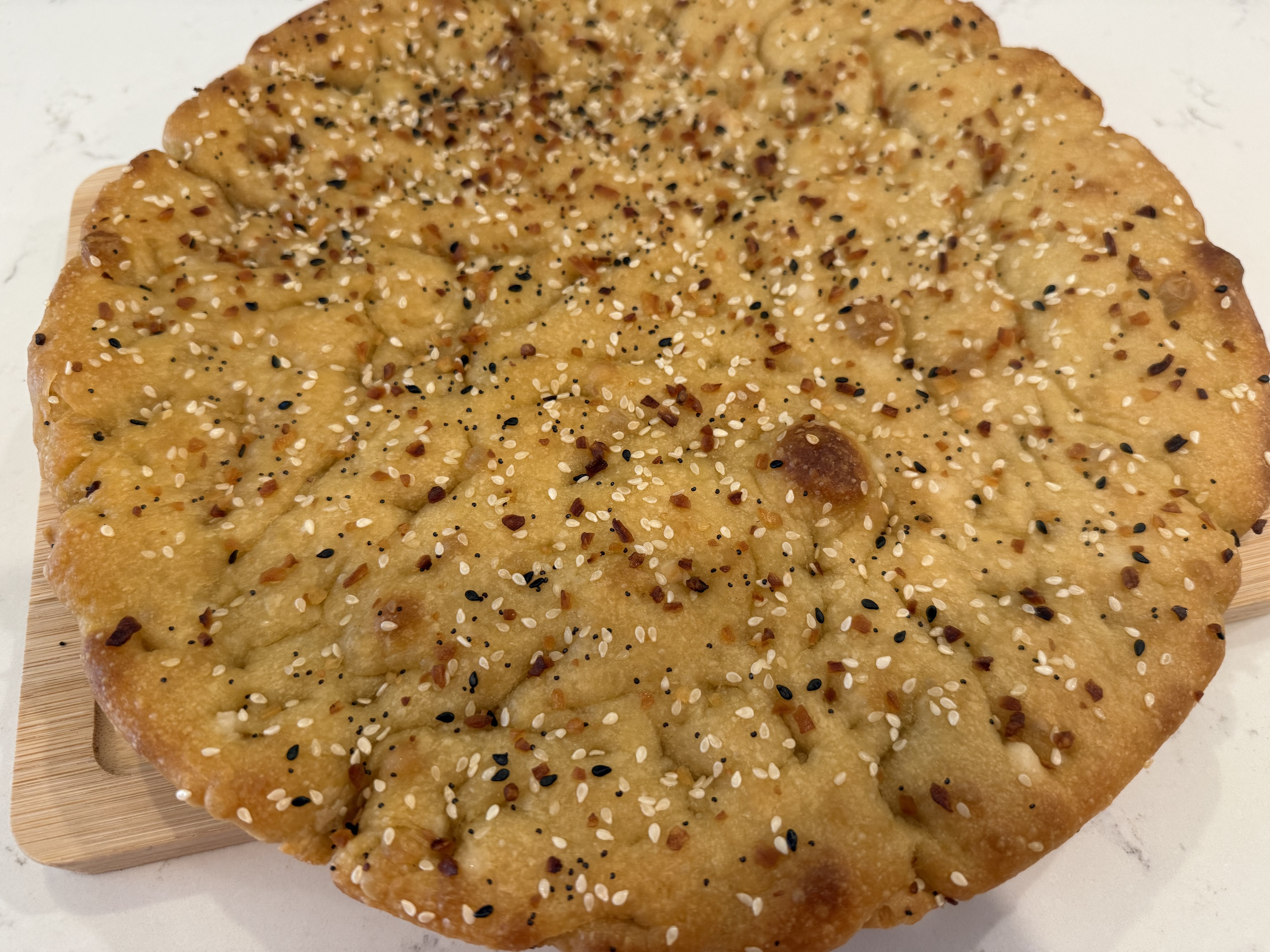 Everything Seasoning Focaccia