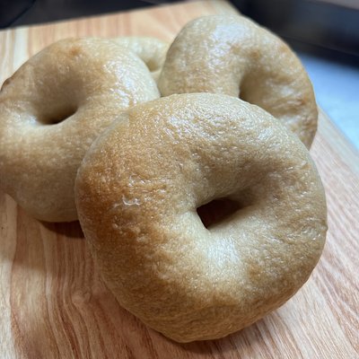 Sourdough Plain Bagel (4 Pack)