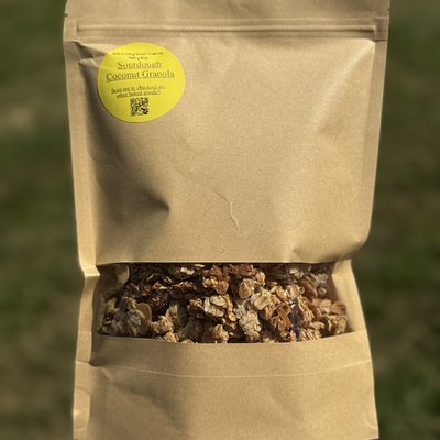 Sourdough Coconut Granola 