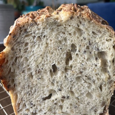 Seeded Sourdough Bread 