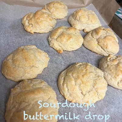 Sourdough Buttermilk Biscuits (x2)