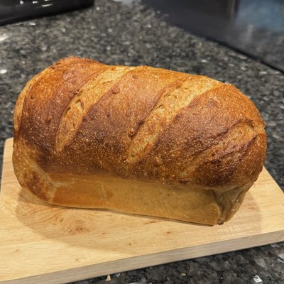 Honey Maple Oat Sourdough 