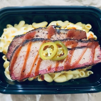 Brisket Mac-N-Cheese Bowl