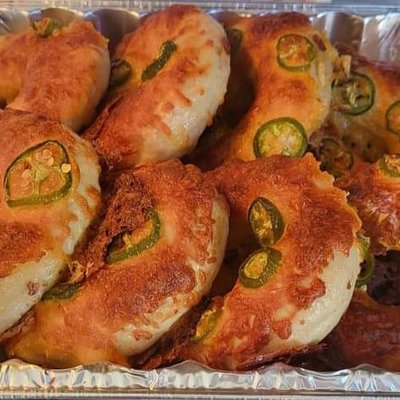 Jalapeños Cheese Bagels 