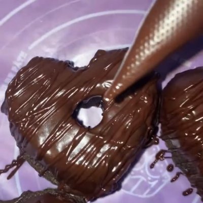 Double Chocolate Donuts