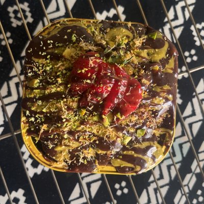 Dubai Inspired Tres Leches Chocolate Cake