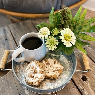Coffee Cake Donuts 