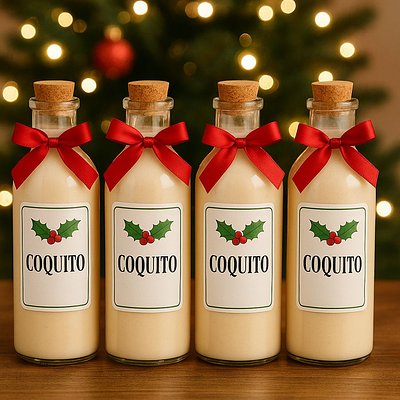 Puerto Rican Coquito