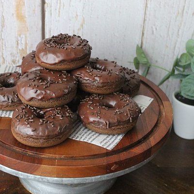Double Chocolate Donuts