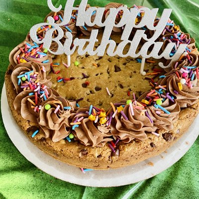 Chocolate Chip Cookie Cake