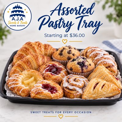 Assorted Pastry Tray (1 dz)