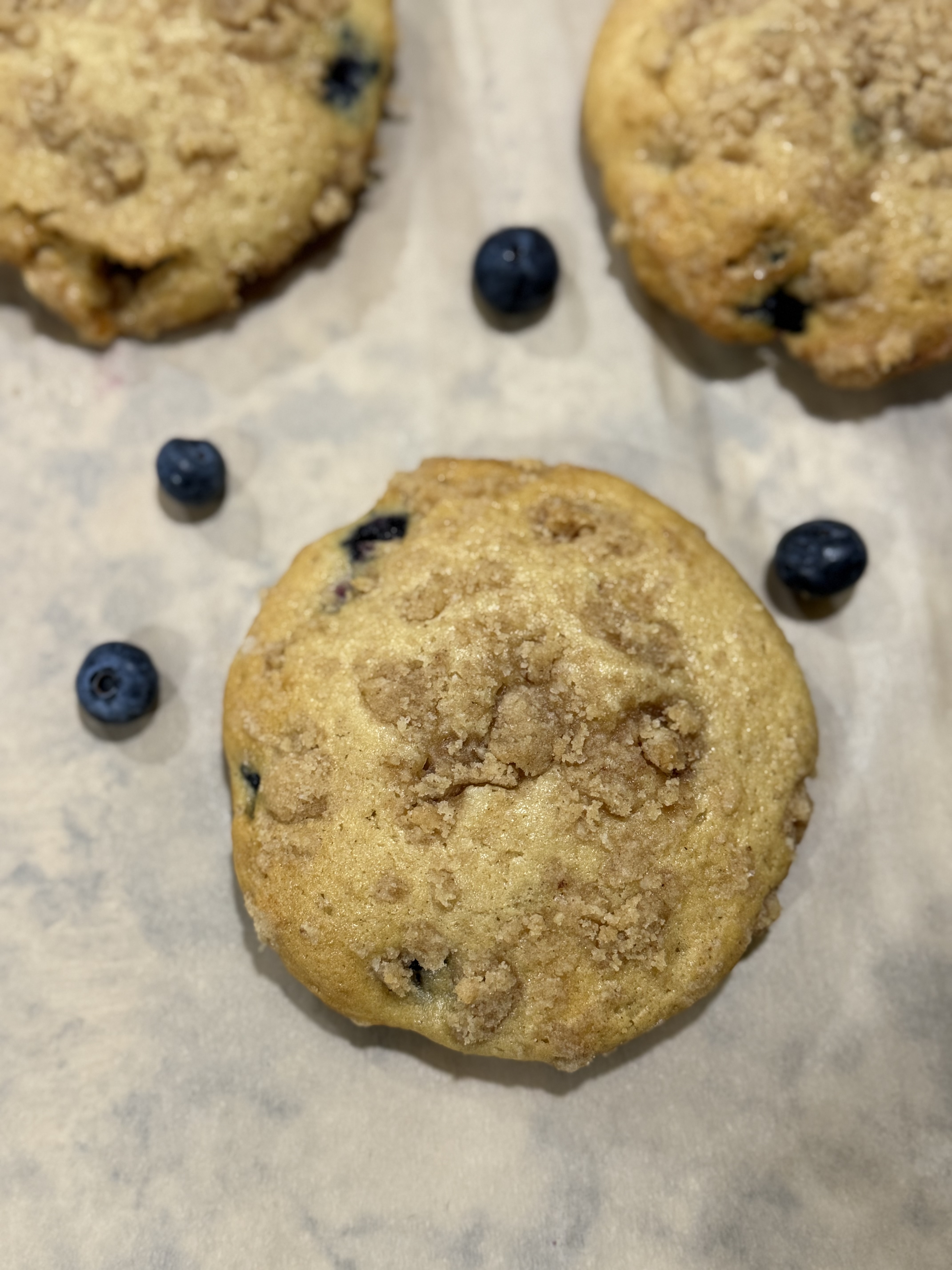  Blueberry Strudel Muffin Tops - 6 count