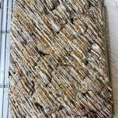 Sourdough Focaccia - Cinnamon Roll