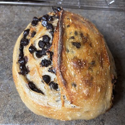 Chocolate Sourdough Artisan Loaf