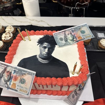 1/4 Sheet Cake 