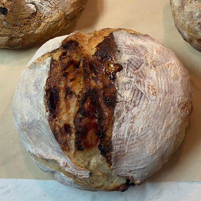 White Chocolate & Strawberry Sourdough Loaf