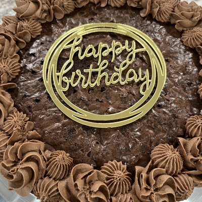 Brownie Cake-1 Layer