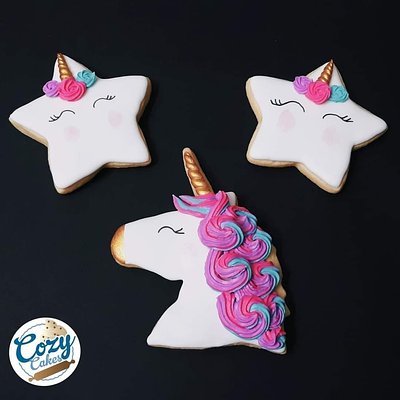Unicorn Iced Sugar Cookies (Dozen)