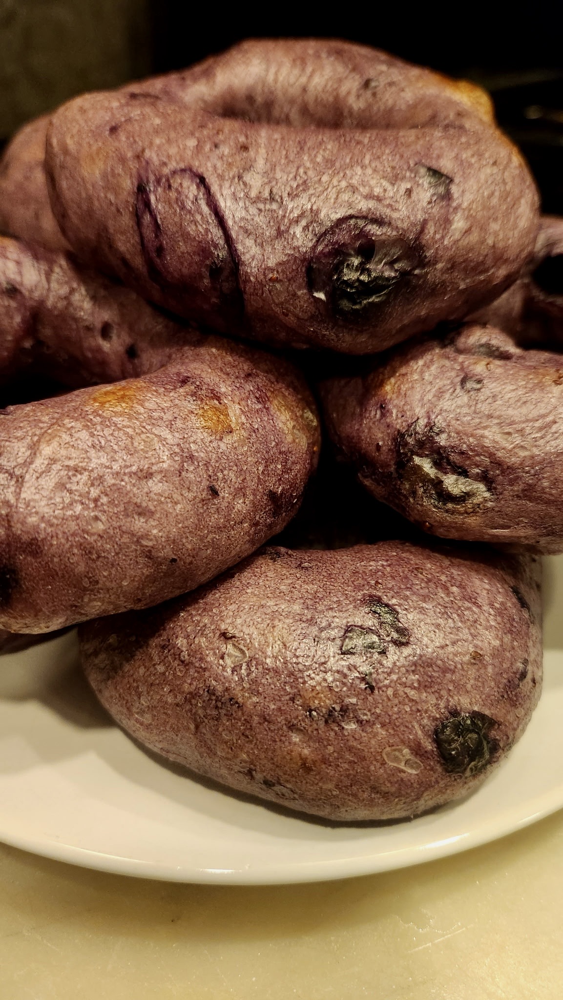 Blueberry bagels 