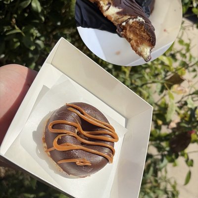 Biscoff Butter Cheesecake Donut 