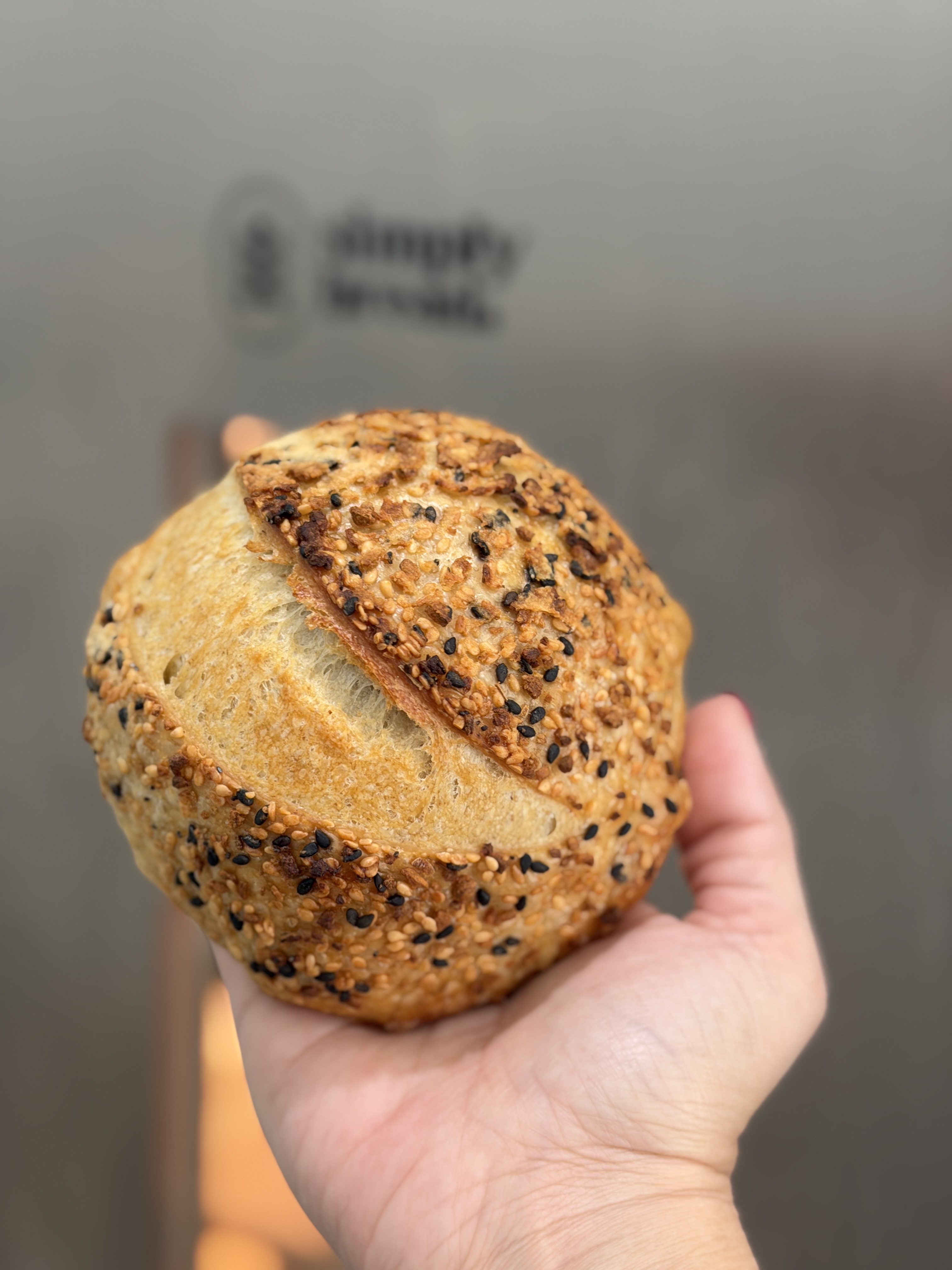 Sourdough Mini Loaf (everything But The Bagel) 