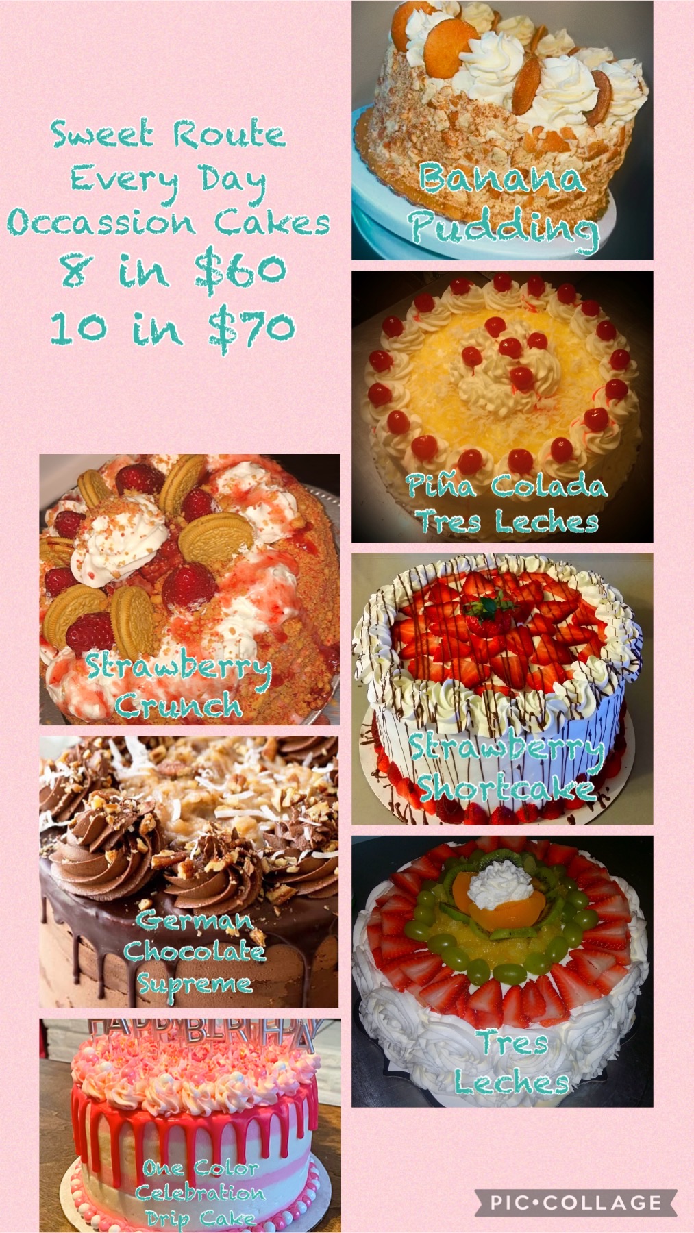 Sweet Route Every Day Occasion Cakes