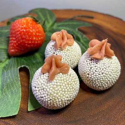 Strawberry & Cream Brigadeiro