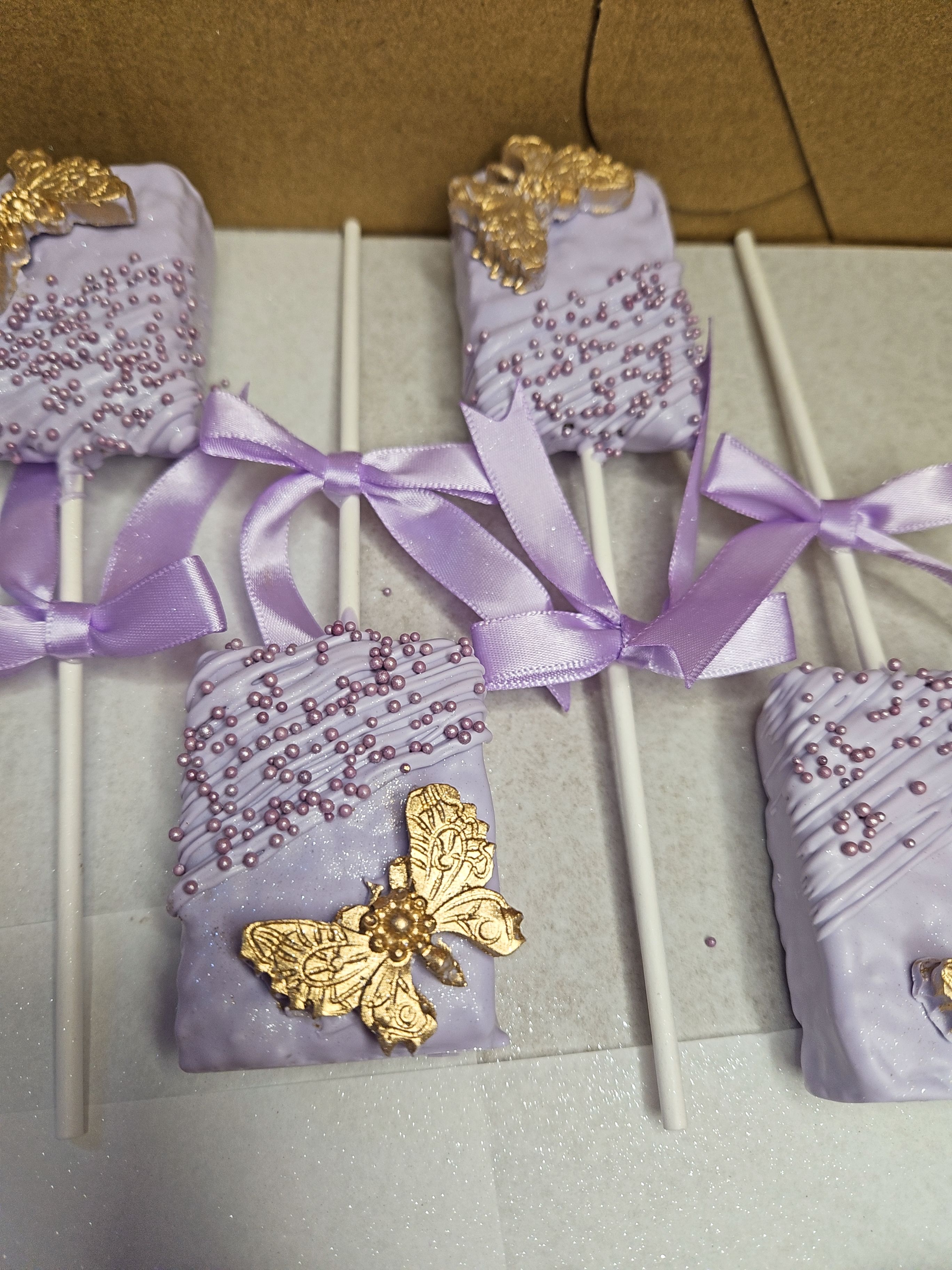 Chocolate Covered Rice Krispes