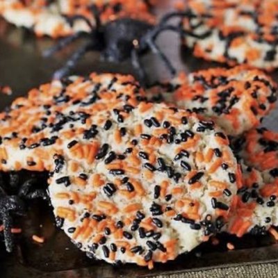 Halloween Sprinkle Cookie