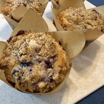 Blueberry Streusel Muffins 
