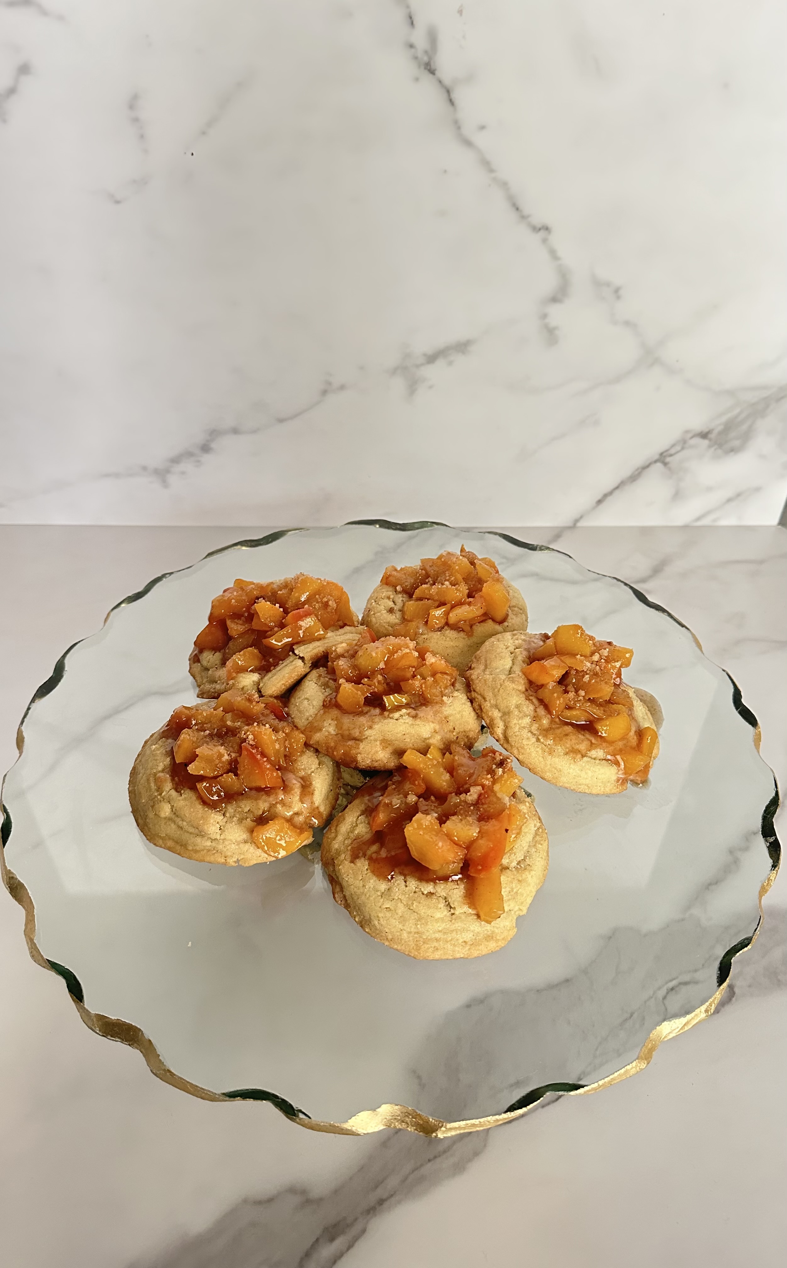 8 CT Peach Cobbler Cookies  