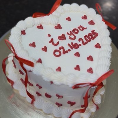 Heart Cake 7inch 