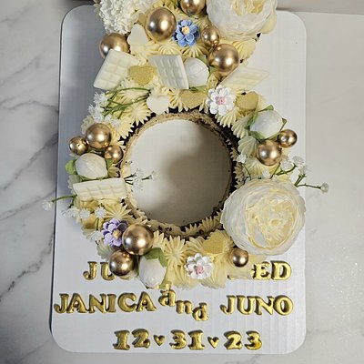 Engagement Ring Cake 12"