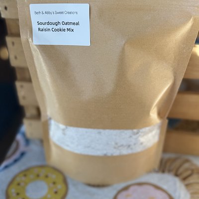 Sourdough Oatmeal Raisin Cookie mix 