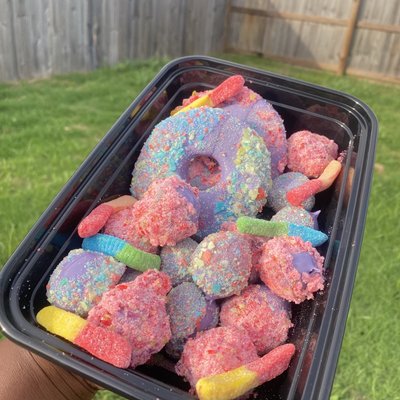 𝟏 𝐂𝐚𝐧𝐝𝐲 𝐏𝐢𝐧𝐞𝐚𝐩𝐩𝐥𝐞 𝐖𝐢𝐭𝐡 𝐂𝐚𝐧𝐝𝐲 𝐆𝐫𝐚𝐩𝐞𝐬 🍭