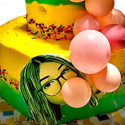 Custom Edible Cartoon Faces