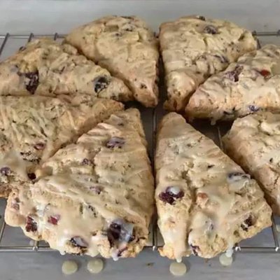 Cranberry Orange Scones
