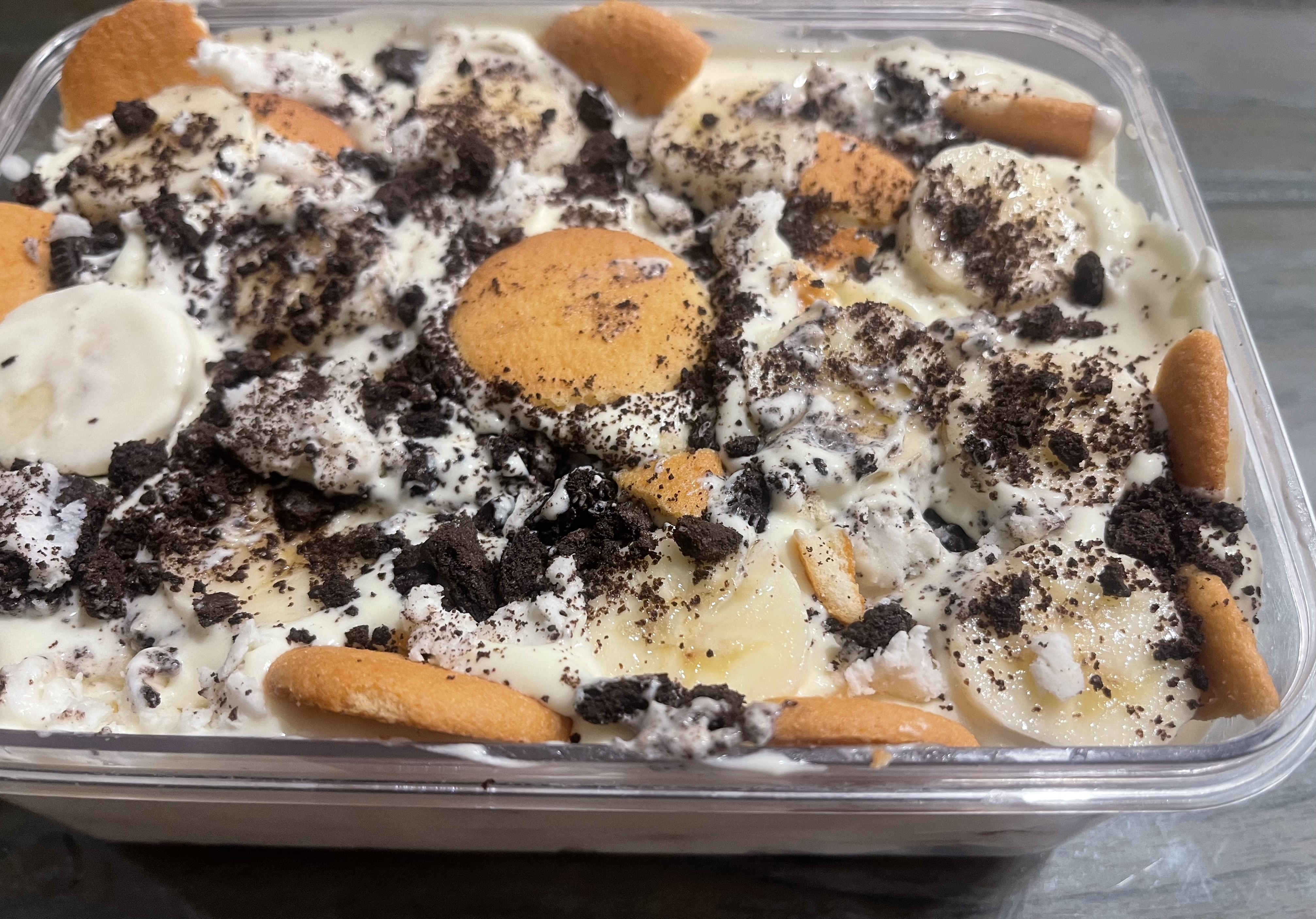 Oreo Banana Pudding 