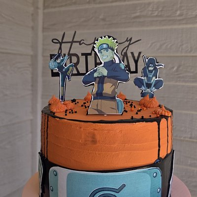 Naruto Cake (6"2 Layer)